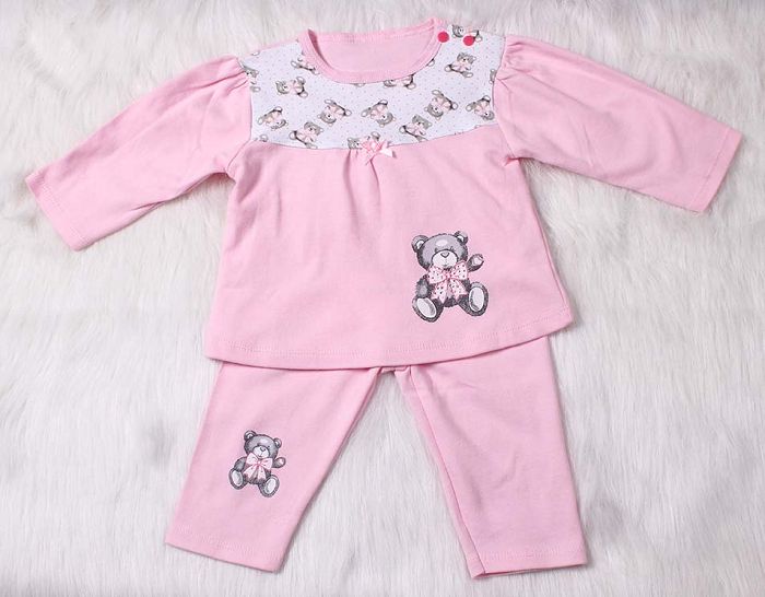 Baby girl pink clothing set
