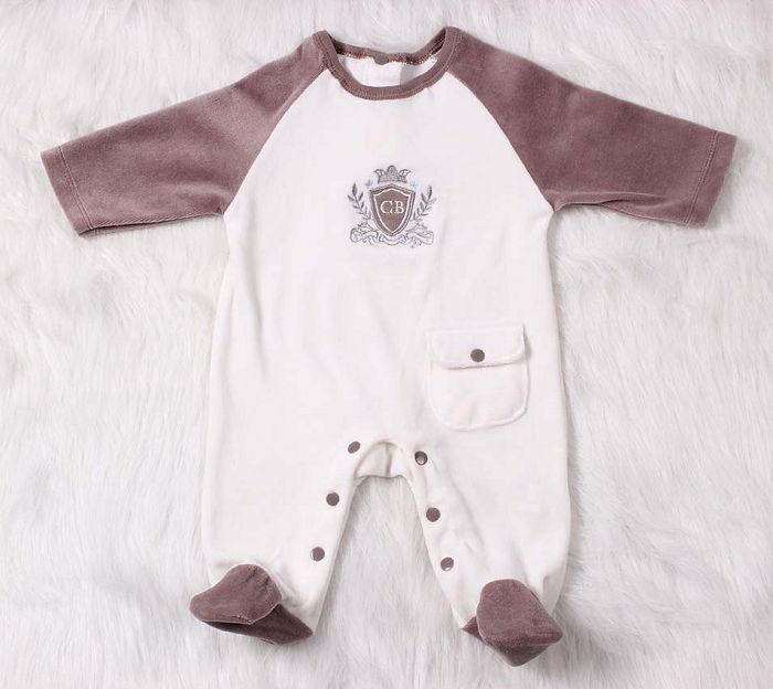 Baby long sleeve romper