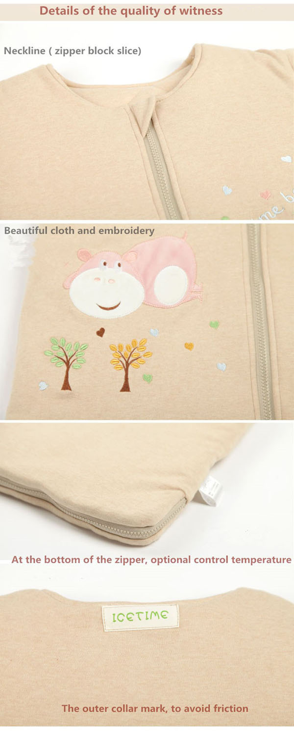 Baby sleeping bag details