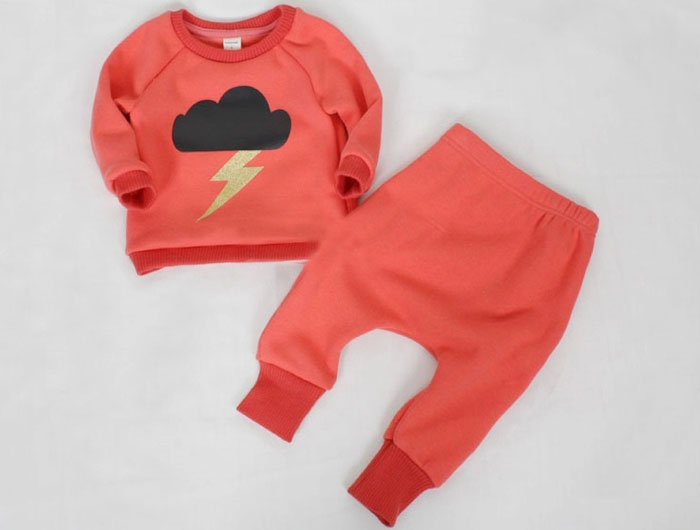Cute baby girl clothing set