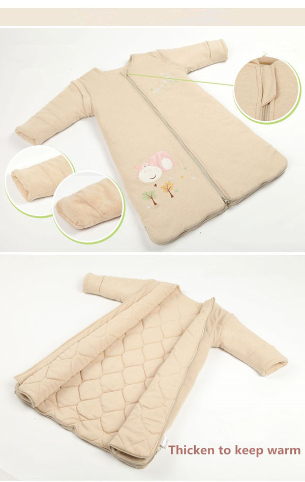 Baby sleeping bag keep worm