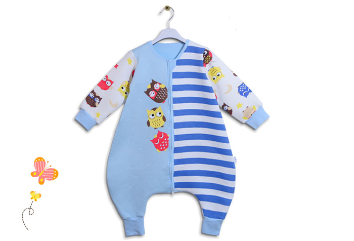 Baby will like this sleepbag because of cute cartoon