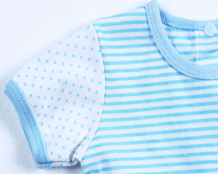 Baby boy lovely pajamas cuff