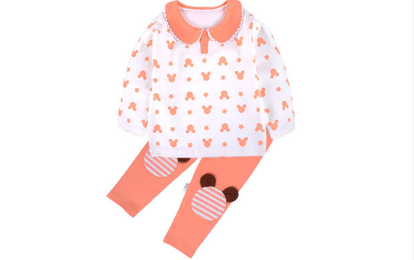 Baby new style spring autumn pajamas 