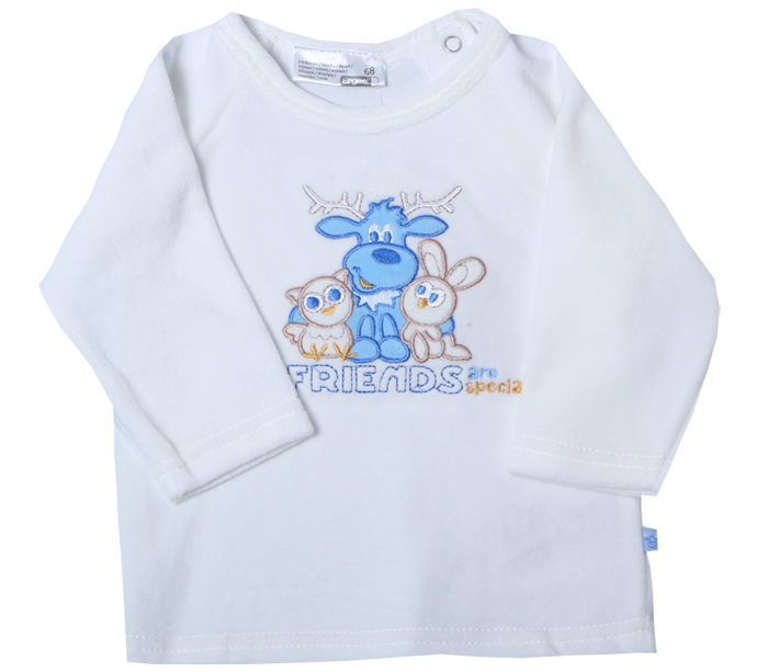 Baby unisex t shirt with pattern