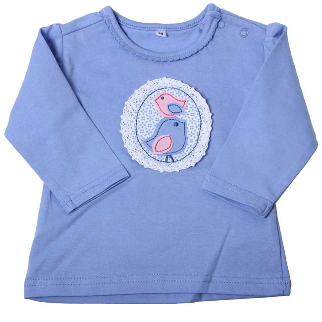 Baby girl new design popular t shirt