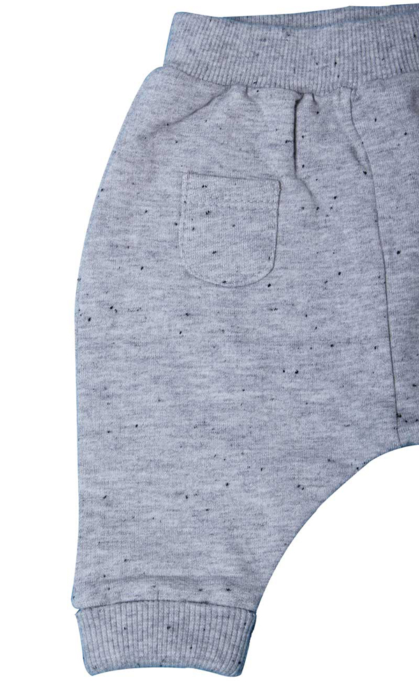 gray baby cotton pant 