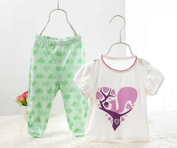 summer lovely baby girl pajama