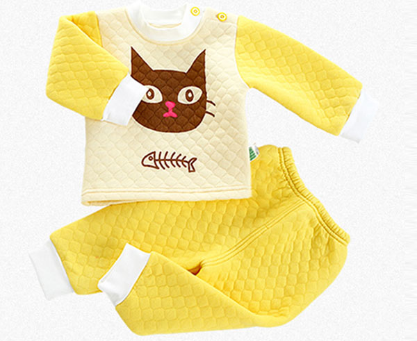 lovely winter new baby pajama set