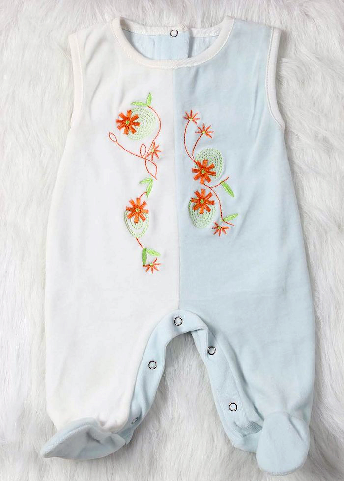 sleeveless baby romper