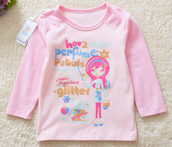 pajama set top for baby girls